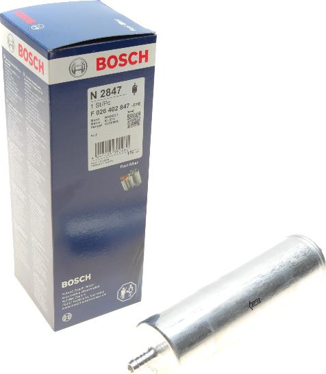 BOSCH F 026 402 847 - Паливний фільтр autozip.com.ua