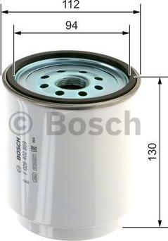 BOSCH F 026 402 859 - Паливний фільтр autozip.com.ua