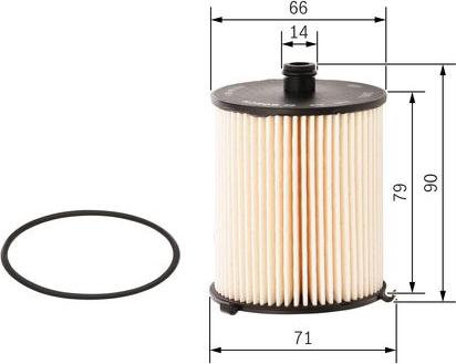 BOSCH F 026 402 810 - Паливний фільтр autozip.com.ua