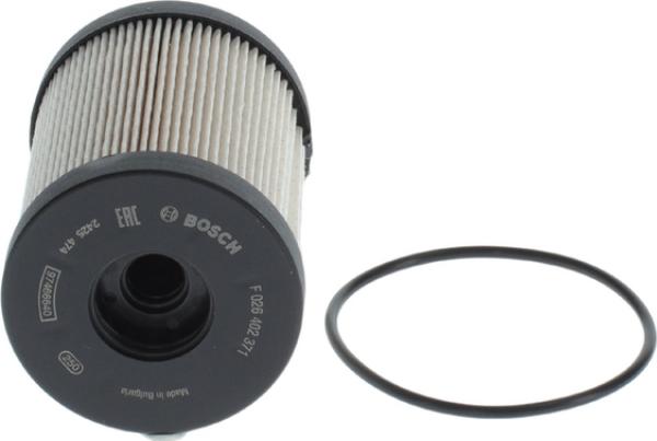 BOSCH F 026 402 371 - Паливний фільтр autozip.com.ua