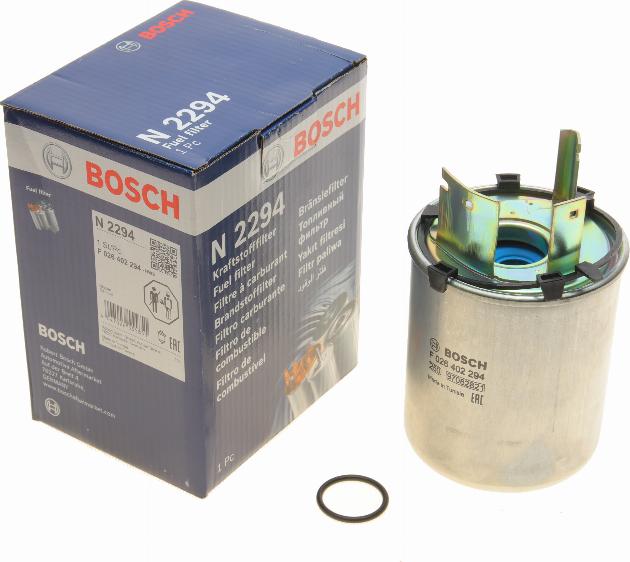 BOSCH F 026 402 294 - Паливний фільтр autozip.com.ua