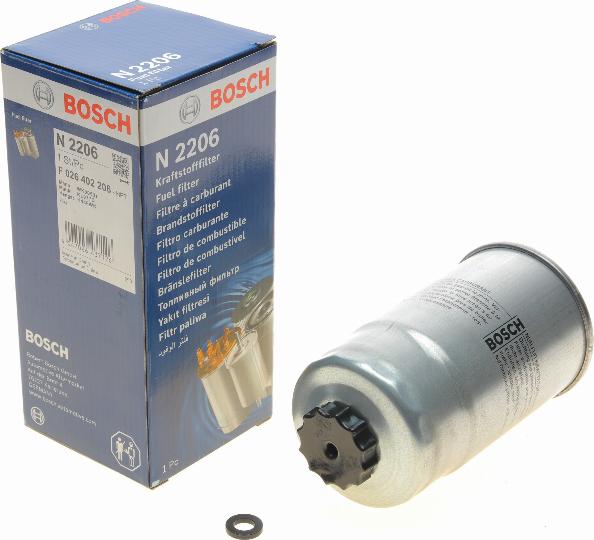 BOSCH F 026 402 206 - Паливний фільтр autozip.com.ua