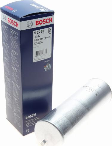 BOSCH F 026 402 220 - Паливний фільтр autozip.com.ua