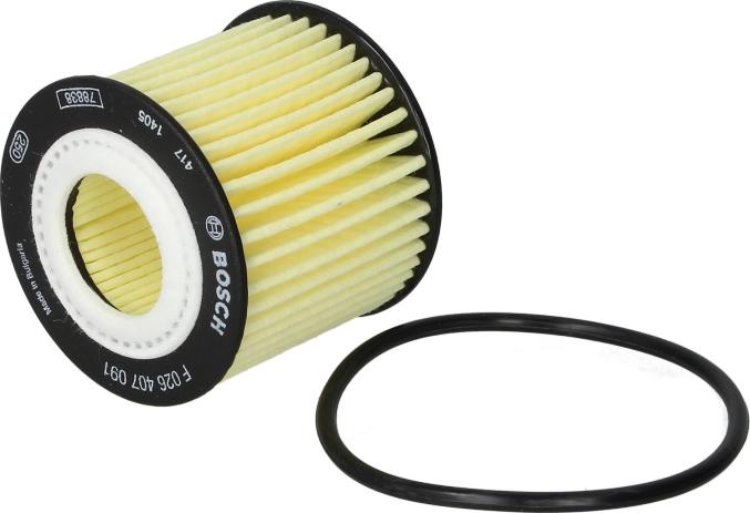 BOSCH F 026 407 091 - Масляний фільтр autozip.com.ua