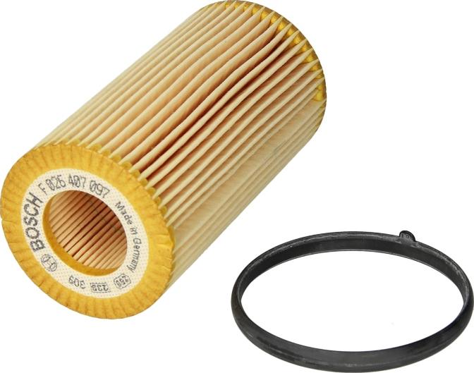 BOSCH F 026 407 097 - Масляний фільтр autozip.com.ua