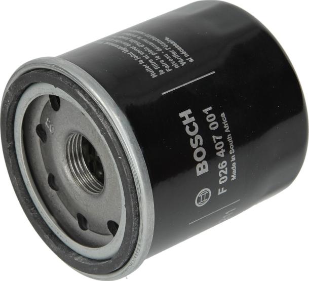 BOSCH F 026 407 001 - Масляний фільтр autozip.com.ua