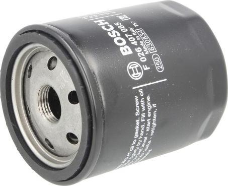 BOSCH F 026 407 085 - Масляний фільтр autozip.com.ua