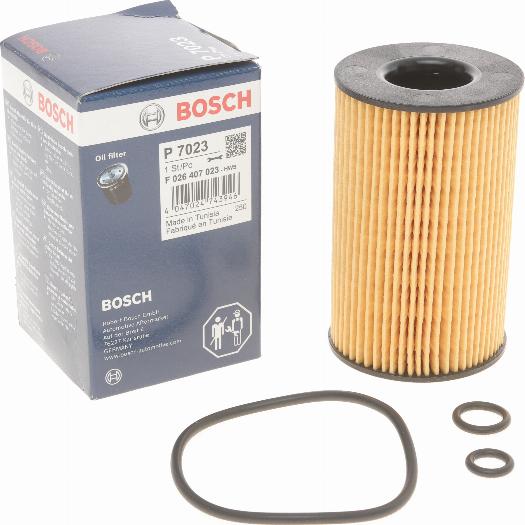 BOSCH F 026 407 023 - Масляний фільтр autozip.com.ua