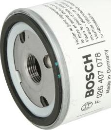 BOSCH F 026 407 078 - Масляний фільтр autozip.com.ua