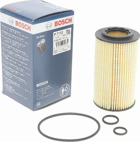 BOSCH F 026 407 112 - Масляний фільтр autozip.com.ua