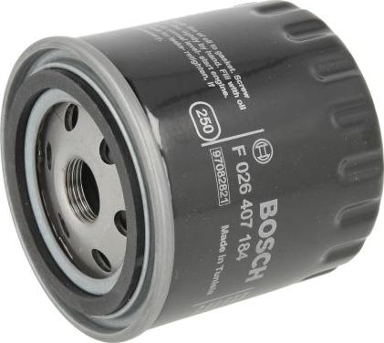 BOSCH F 026 407 184 - Масляний фільтр autozip.com.ua