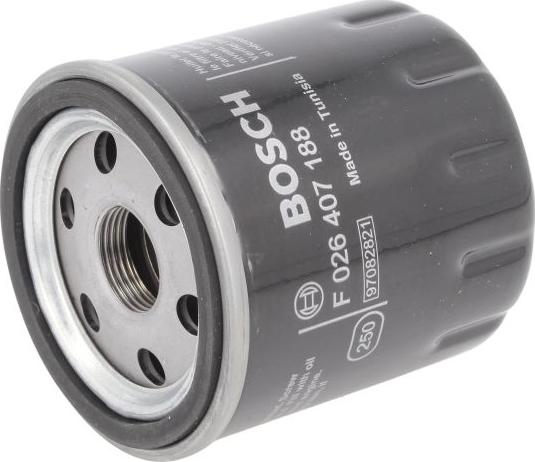 BOSCH F 026 407 188 - Масляний фільтр autozip.com.ua