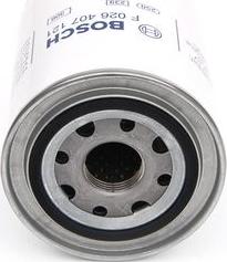 BOSCH F 026 407 121 - Масляний фільтр autozip.com.ua