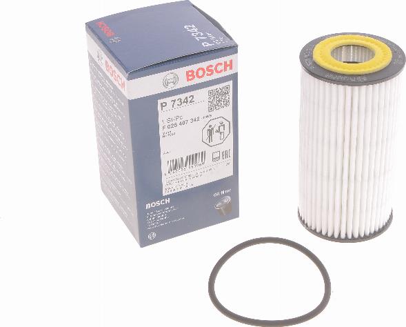 BOSCH F 026 407 342 - Масляний фільтр autozip.com.ua