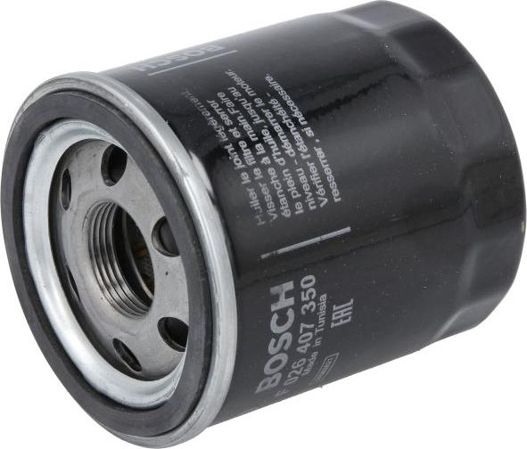 BOSCH F 026 407 350 - Масляний фільтр autozip.com.ua