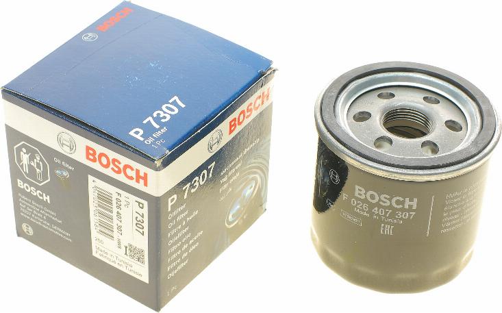 BOSCH F 026 407 307 - Масляний фільтр autozip.com.ua