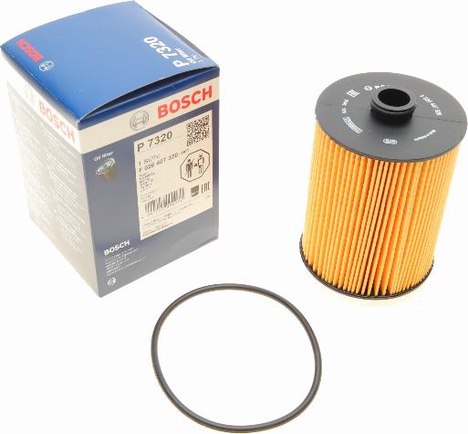 BOSCH F 026 407 320 - Масляний фільтр autozip.com.ua