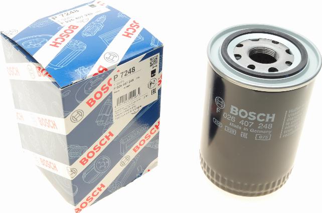 BOSCH F 026 407 248 - Масляний фільтр autozip.com.ua