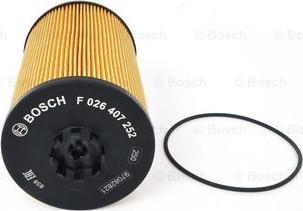 BOSCH F 026 407 252 - Масляний фільтр autozip.com.ua