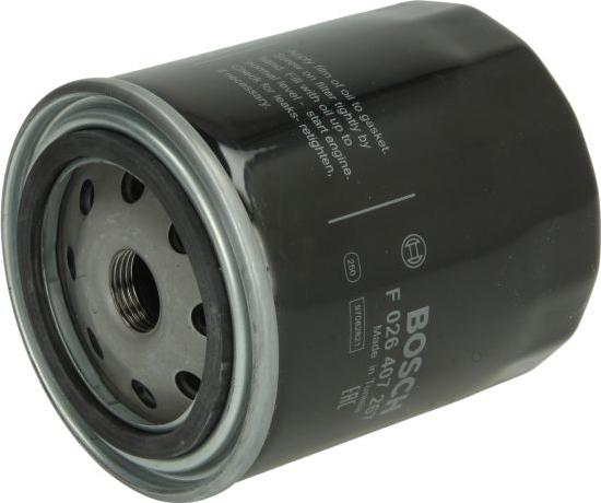 BOSCH F 026 407 267 - Масляний фільтр autozip.com.ua