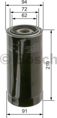 BOSCH F 026 407 234 - Масляний фільтр autozip.com.ua