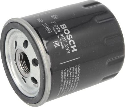 BOSCH F 026 407 233 - Масляний фільтр autozip.com.ua