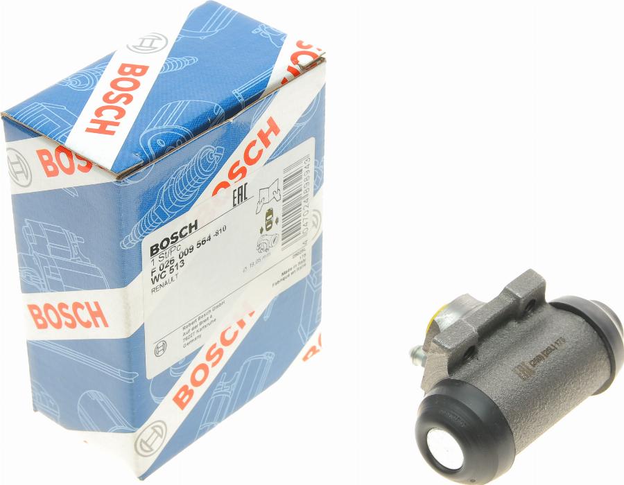 BOSCH F 026 009 564 - Колісний гальмівний циліндр autozip.com.ua