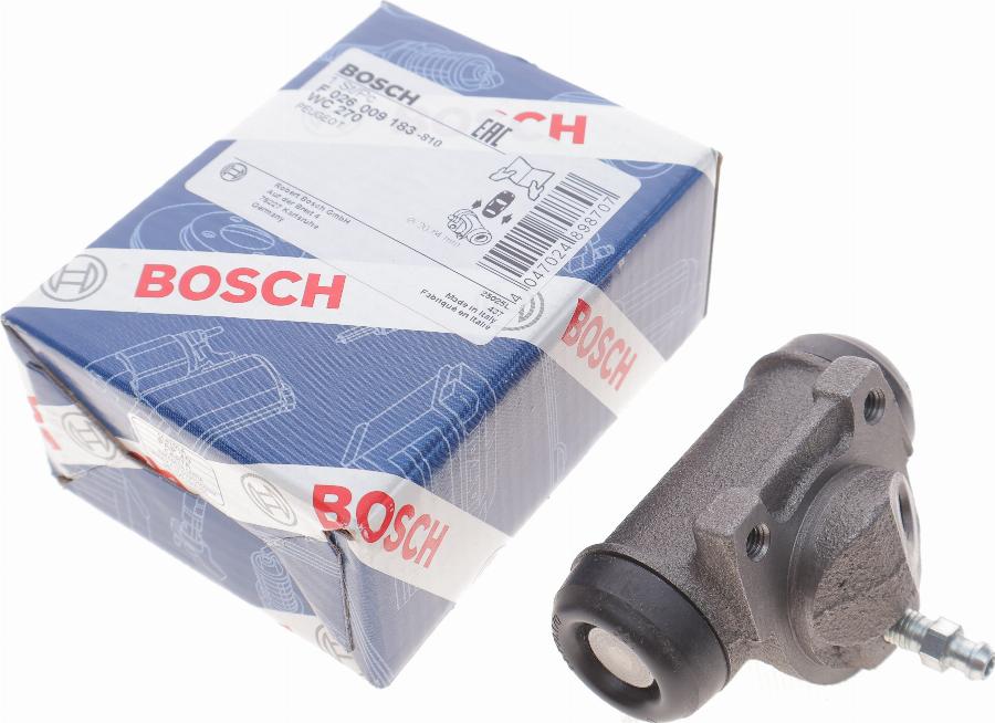 BOSCH F 026 009 183 - Колісний гальмівний циліндр autozip.com.ua