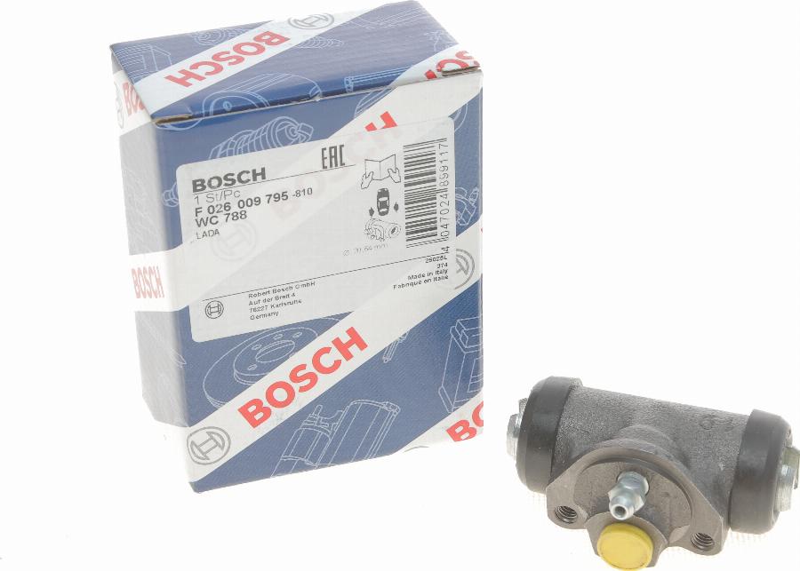 BOSCH F 026 009 795 - Колісний гальмівний циліндр autozip.com.ua