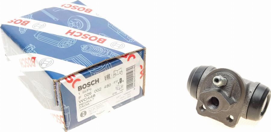 BOSCH F 026 002 480 - Колісний гальмівний циліндр autozip.com.ua