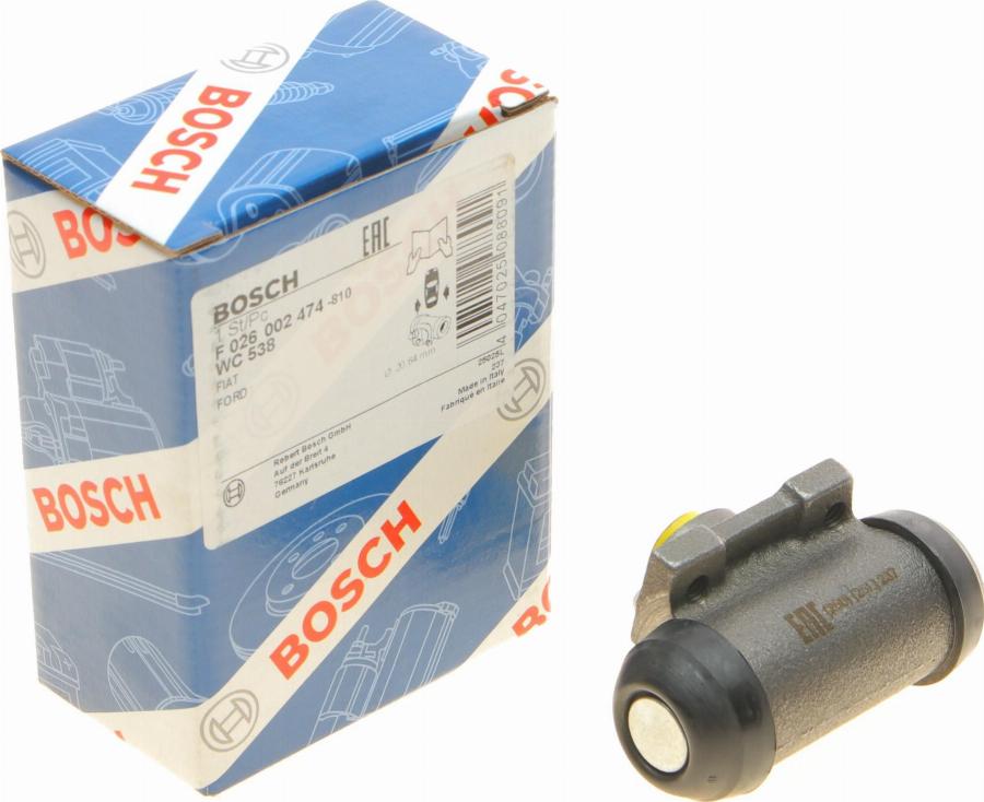 BOSCH F 026 002 474 - Колісний гальмівний циліндр autozip.com.ua