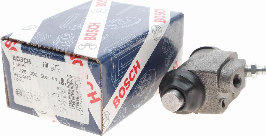 BOSCH F 026 002 502 - Колісний гальмівний циліндр autozip.com.ua