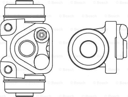 BOSCH F 026 002 368 - Колісний гальмівний циліндр autozip.com.ua