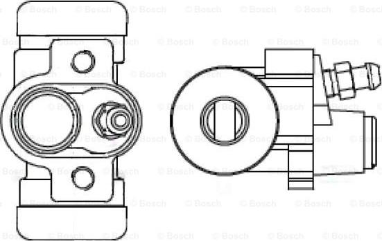 BOSCH F 026 002 384 - Колісний гальмівний циліндр autozip.com.ua