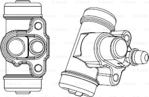 BOSCH F 026 002 388 - Колісний гальмівний циліндр autozip.com.ua