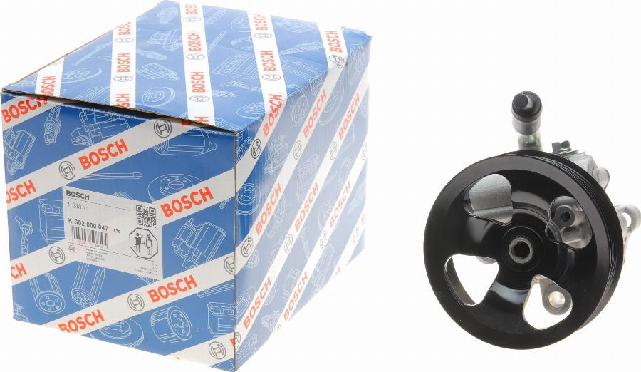 BOSCH K S02 000 047 - Гідравлічний насос, рульове управління, ГУР autozip.com.ua