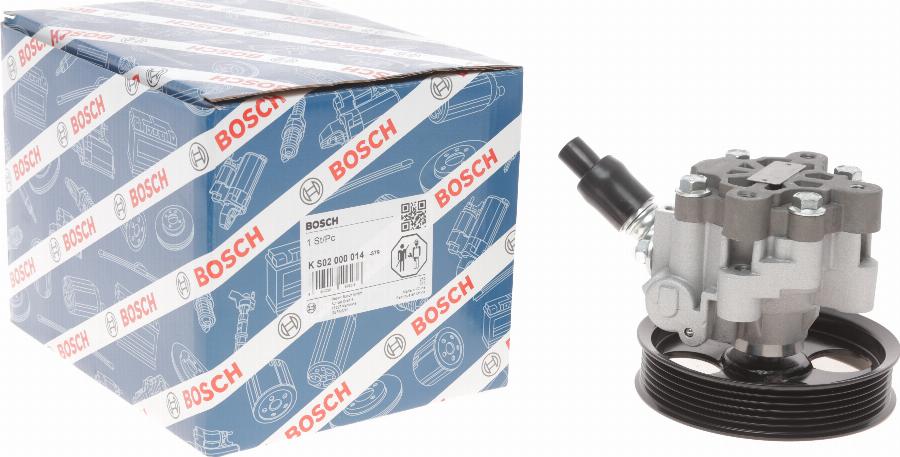 BOSCH K S02 000 014 - Гідравлічний насос, рульове управління, ГУР autozip.com.ua