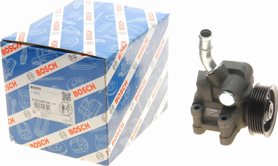 BOSCH K S02 000 036 - Гідравлічний насос, рульове управління, ГУР autozip.com.ua