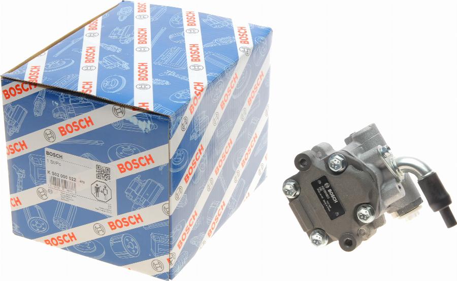 BOSCH K S02 000 022 - Гідравлічний насос, рульове управління, ГУР autozip.com.ua