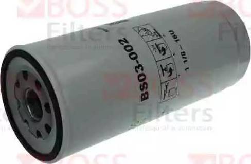BOSS FILTERS BS03-002 - Масляний фільтр autozip.com.ua