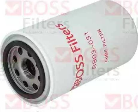 BOSS FILTERS BS03-031 - Масляний фільтр autozip.com.ua