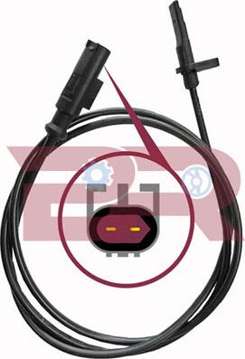 BOTTO RICAMBI BREL9030 - Датчик ABS, частота обертання колеса autozip.com.ua
