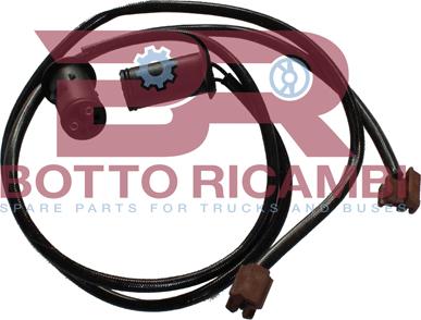 BOTTO RICAMBI BRFR8825 - Сигналізатор, знос гальмівних колодок autozip.com.ua