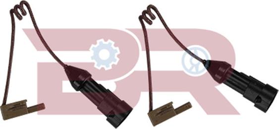 BOTTO RICAMBI BRFR8231 - Сигналізатор, знос гальмівних колодок autozip.com.ua