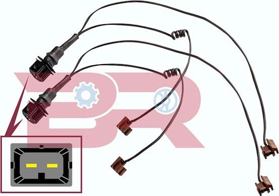 BOTTO RICAMBI BRFR7964 - Сигналізатор, знос гальмівних колодок autozip.com.ua
