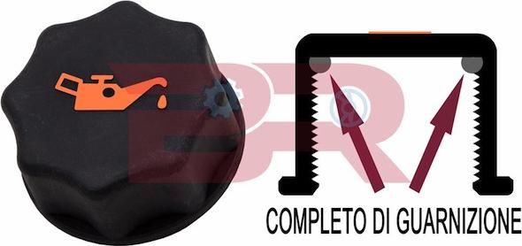 BOTTO RICAMBI BRM1568 - Кришка, заливна горловина autozip.com.ua