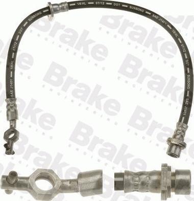 Brake Engineering BH770480 - Гальмівний шланг autozip.com.ua
