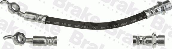Brake Engineering BH778376 - Гальмівний шланг autozip.com.ua