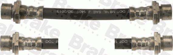 Brake Engineering BH778733 - Гальмівний шланг autozip.com.ua