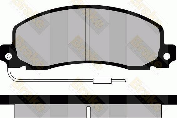 FTE 9002224 - Гальмівні колодки, дискові гальма autozip.com.ua